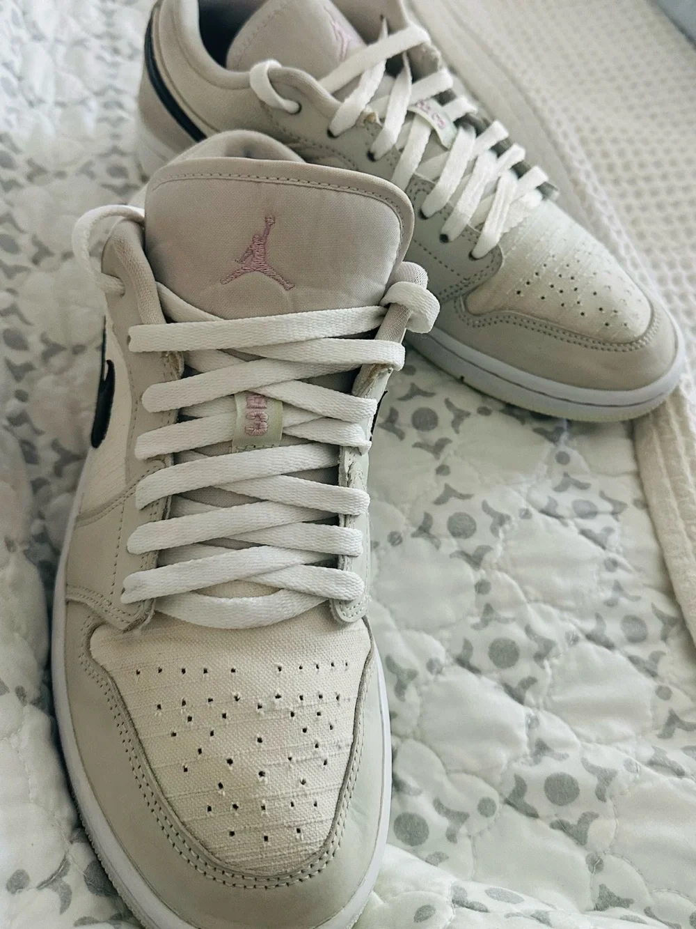 the Air Jordan 1 Low 'Coconut Milk' size 9 women size